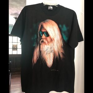 Leon Russell 1994 original autographed Tee. NWOT. Never used.